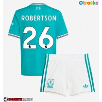 Otroške Nogometnih dresov Liverpool Andrew Robertson #26 Tretji 2025-26 Kratki rokavi (+ hlače)